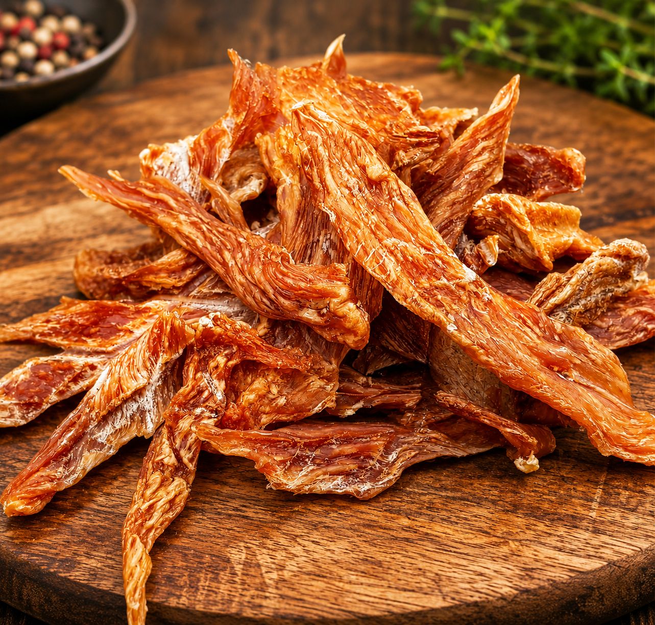 Air-drying single-ingredient treats